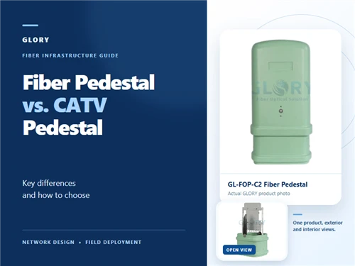 Fiber Pedestal vs CATV Pedestal: Yuav Xaiv Li Cas?