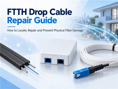 FTTH Drop Cable Kho: Nrhiav, Kho & Tiv Thaiv Kev puas tsuaj|Koob meej